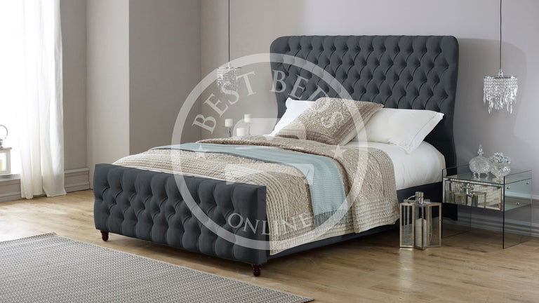 Load image into Gallery viewer, Oxford Bed-single bed/double bed/king size bed|Super king size bed|
