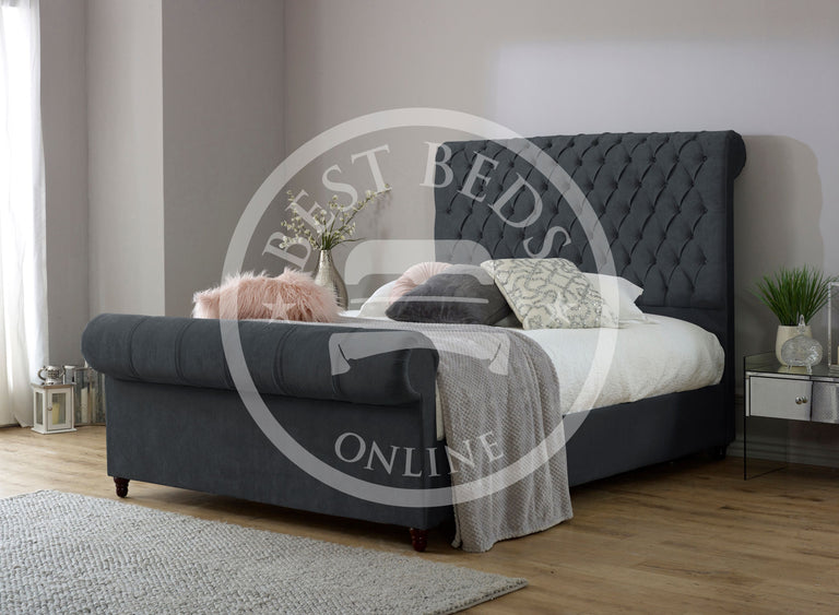 Load image into Gallery viewer, Denver Chesterfield Bed-single bed/double bed/king size bed
