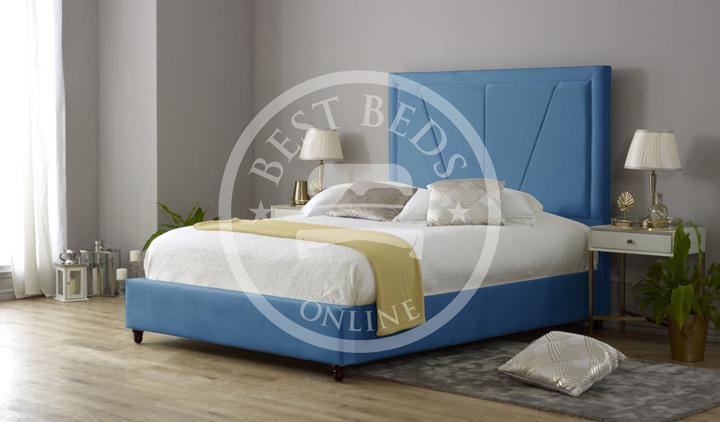 Load image into Gallery viewer, Cambridge Bed-upholstered bed frame-single bed/double bed/king size bed|
