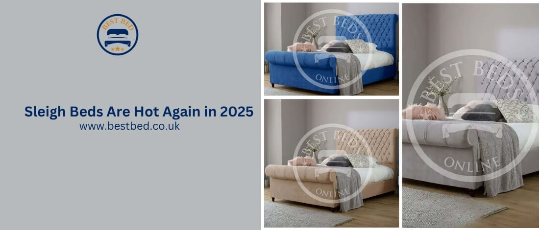 Sleigh Beds Are Hot Again in 2025: Why Modern Bedrooms Are Welcoming Back This Classic Style
