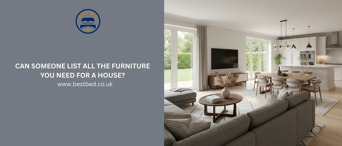 Can Someone List All the Furniture You Need for a House?