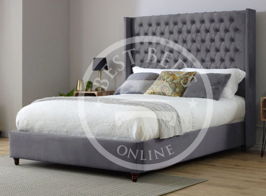 The Grey Wingback Bed: The Ultimate Choice For A Sophisticated Bedroom