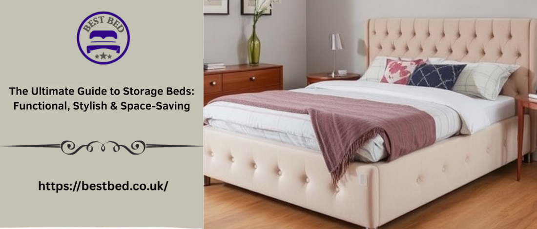 The Ultimate Guide to Storage Beds: Functional, Stylish & Space-Saving