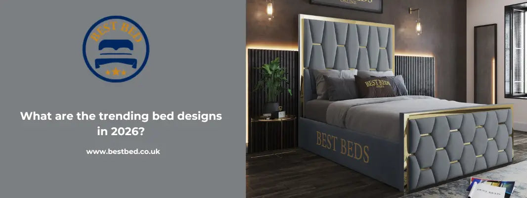 What are the trending bed designs in 2026?