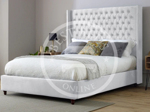 Introducing The White Wingback Bed, The Perfect Choice For Stylish Bedrooms