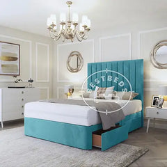 Alice Panel Divan Bed With Drawers