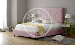 Pink Cambridge Bed Upholstered Bed Frame