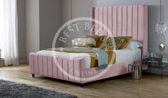 Baby_Pink_Saline_Upholstered_Bed_Frame