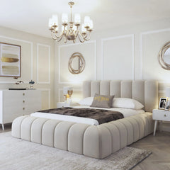 Bournemouth Luxury cloud bed frame With Ottoman Storage 3FT to 6FT