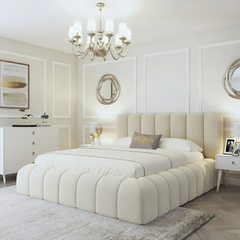 Bournemouth Luxury cloud bed frame With Ottoman Storage 3FT to 6FT