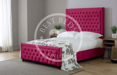 Burgandy_Hilton_Chesterfield_Upholstered_Bed