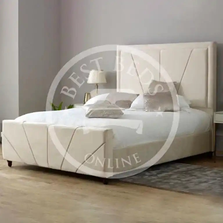 Cream Cambridge Bed Upholstered Bed Frame