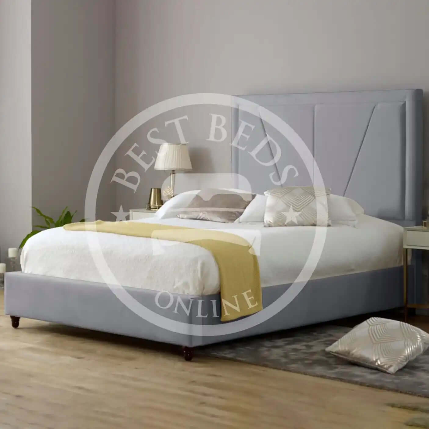 Grey_Cambridge_Upholstered_Bed_frame