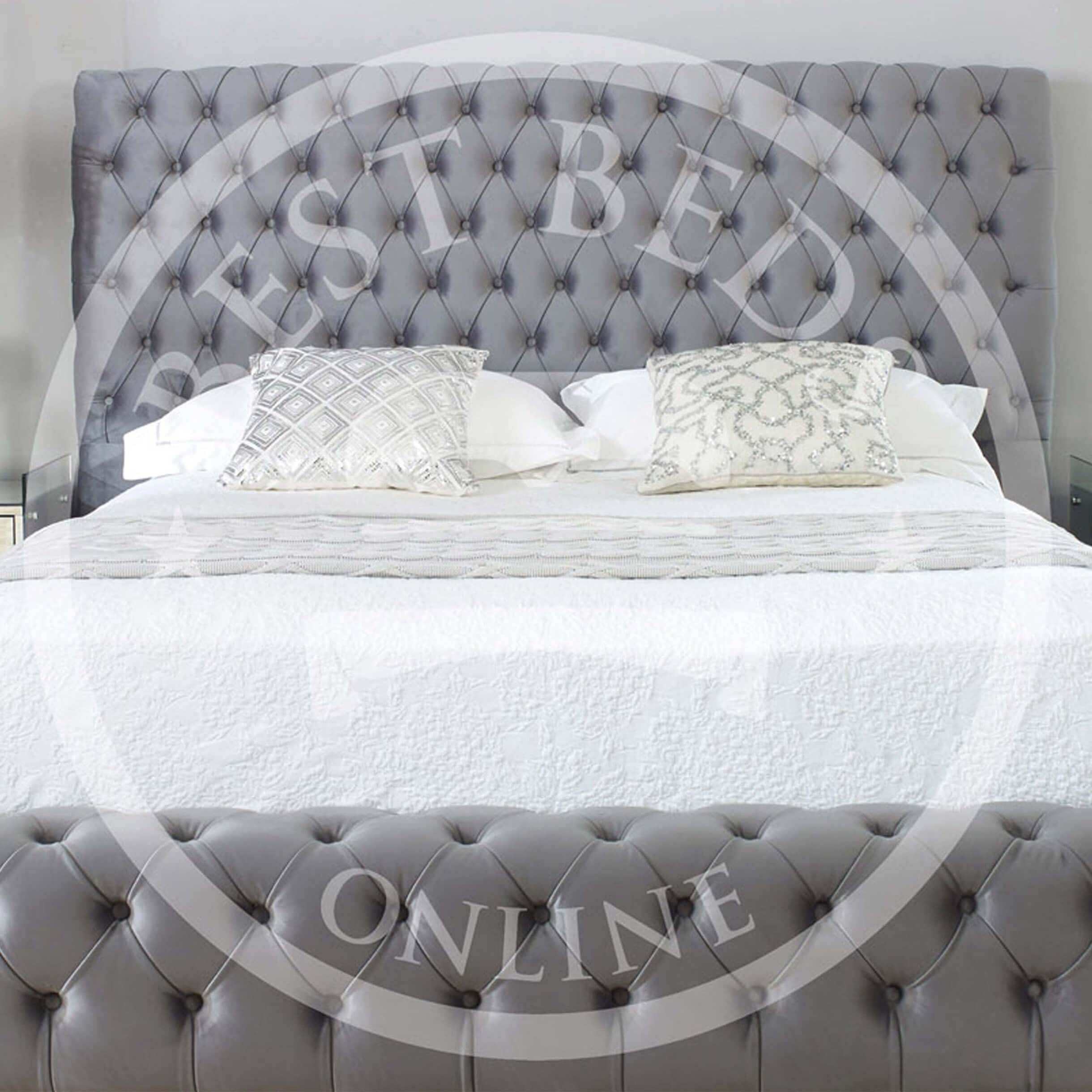 Grey_Michigan_Ambassador_Fully_Chesterfield_Upholstered_Bed_Frame