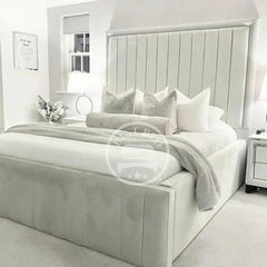 John Upholstered Bed Frame With Ottoman And Divan Storage Options 3ft-6ft