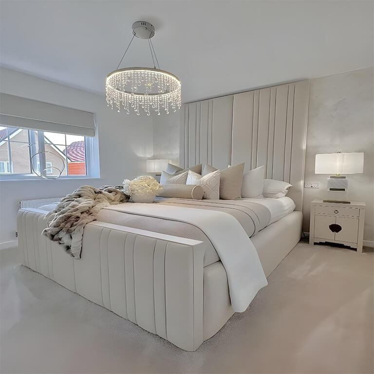 Luxury Cream Nova Bed Frame