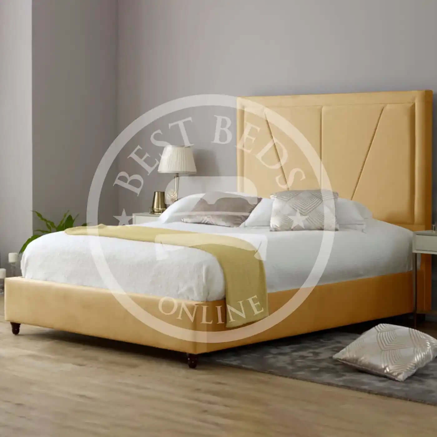 Mustard_Cambridge_Upholstered_Bed_frame