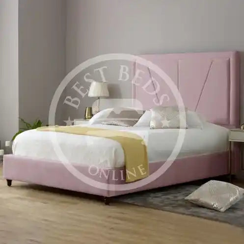 Pink Cambridge Bed Upholstered Bed Frame