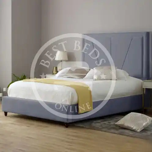 Steel Cambridge Bed Upholstered Bed Frame