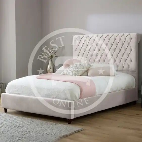 Vienna Cream Chesterfield Bed frame