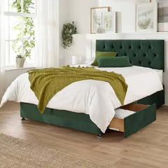 Divan Bed With Drawers Single,Double and King size