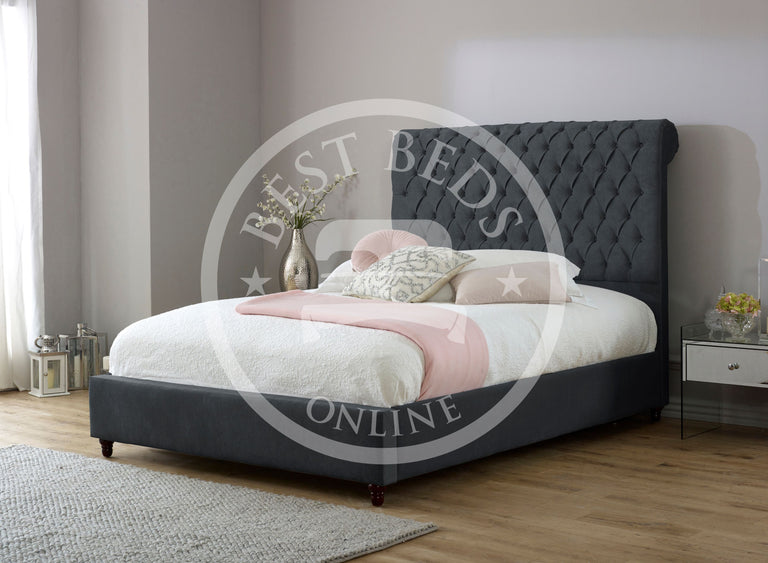 Load image into Gallery viewer, Vienna Chesterfield Bed-chesterfield bed frame-chesterfield bed uk
