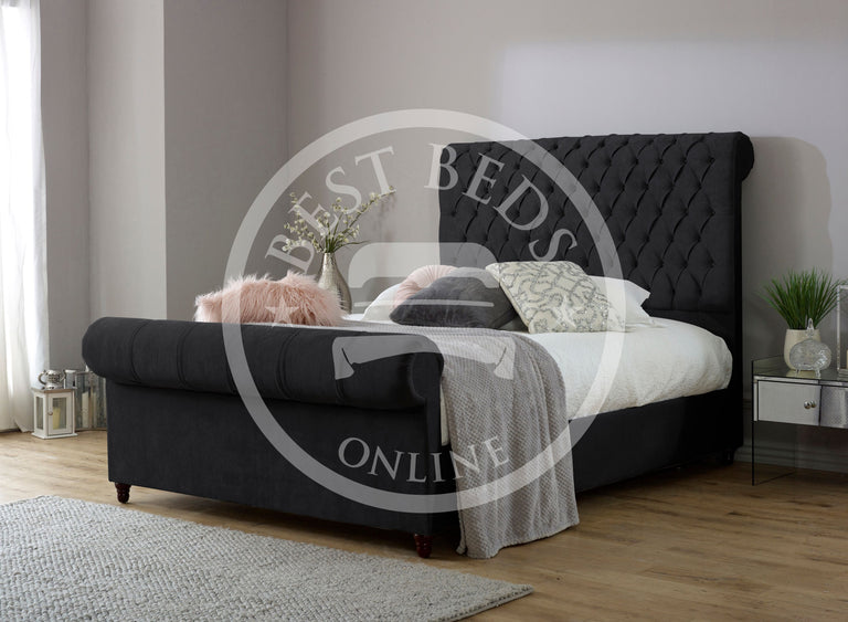 Load image into Gallery viewer, Denver Chesterfield Bed-single bed/double bed/king size bed
