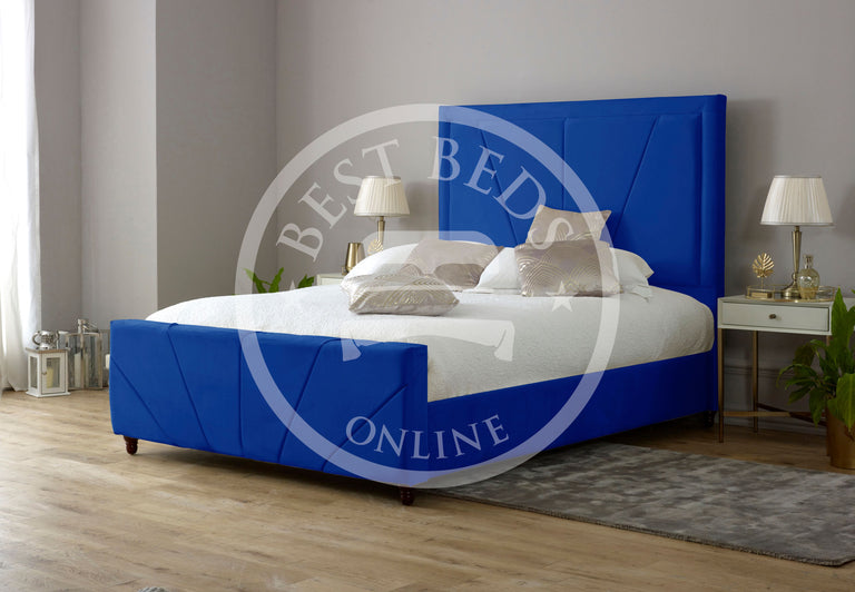 Load image into Gallery viewer, Fabric Beds-Upholstered Beds-Fabric bed frame with storage
